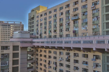 Photo for Kwai Shing West Estate is a well established residential July 8 2023 - Royalty Free Image