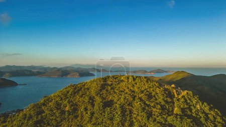Photo for High Junk Peak, cler water bay country park in hong kong July 9 2023 - Royalty Free Image