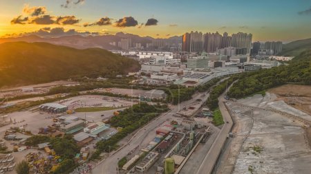 Photo for July 9 2023 the Desalination Plant Site at tko, hk, - Royalty Free Image