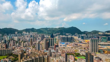Téléchargez les photos : Kowloon City District, un quartier éclectique au cœur de HK, 14 juillet 2023 - en image libre de droit