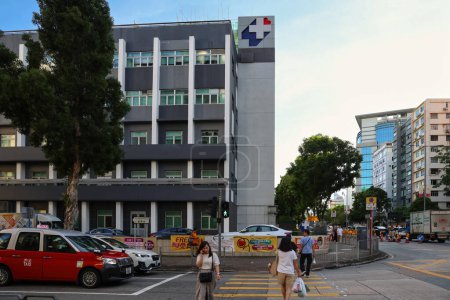 Téléchargez les photos : L'hôpital Evangel, une institution médicale réputée à Hong Kong - en image libre de droit