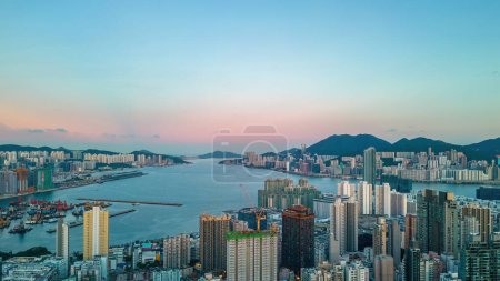 Photo for To Kwa Wan, kowloon city Distric, hk, July 22 2023 - Royalty Free Image