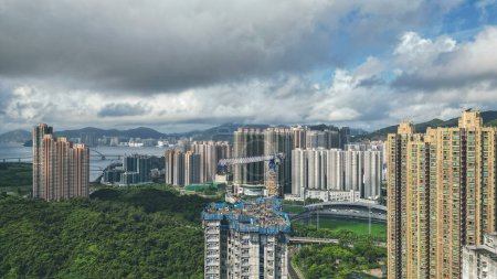 Photo for Apartment building, residential building tko Hong Kong July 31 2021 - Royalty Free Image