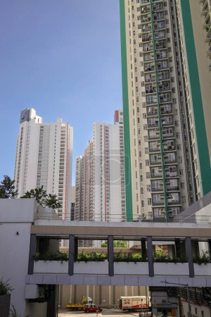 Photo for Hoi Tat Estate is a public housing estate, hk Aug 3 2023 - Royalty Free Image