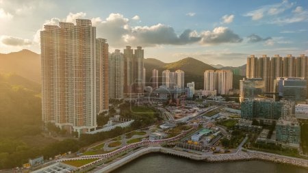 Photo for Hong Kong Tseung Kwan O residential area, Aug 8 2023 - Royalty Free Image