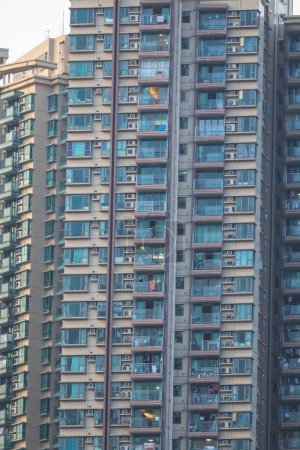 Téléchargez les photos : Tseung Kwan O Quartier résidentiel à hk 15 août 2023 - en image libre de droit
