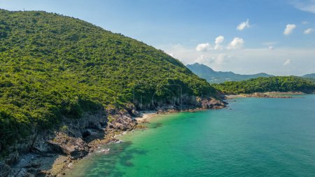 Photo for Pak Shui Wun Tranquil Coastal Beauty in Hong Kong, Aug 15 2023 - Royalty Free Image