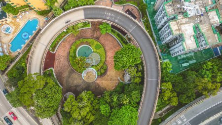 Foto de Broadcast Drive Garden, tranquilo oasis verde en Kowloon Tong 19 ago 2023 - Imagen libre de derechos