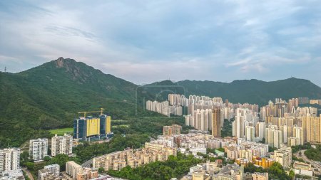 Téléchargez les photos : Paysage du district de Kowloon Un mélange de charme urbain août 19 2023 - en image libre de droit