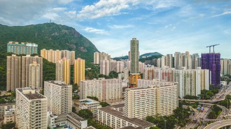 Téléchargez les photos : Choi Hung Estate, une communauté dynamique au cœur de Hong Kong 3 sept. 2023 - en image libre de droit
