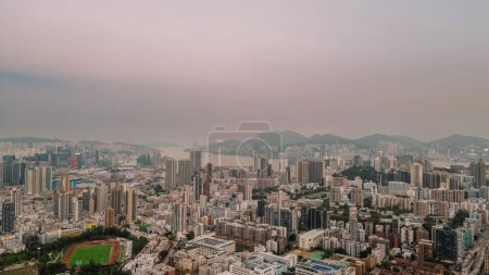 Foto de Eastern Kowloon, Explorando el corazón dinámico de Hong Kong 21 sept 2023 - Imagen libre de derechos
