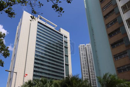 Téléchargez les photos : La tour de bureaux du Trésor, hk 23 sept. 2023 - en image libre de droit