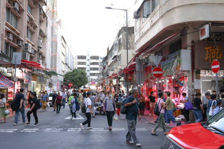 Foto de Wet mercado al aire libre en Tsuen Wan Hong Kong 23 sept 2023 - Imagen libre de derechos