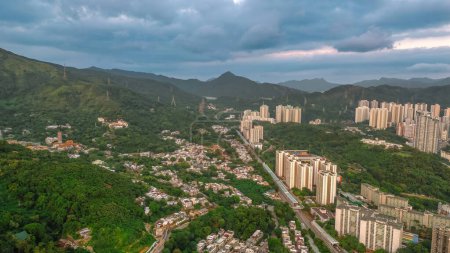 Foto de El norte de Tsuen Wan, hong kong 23 sept 2021 - Imagen libre de derechos