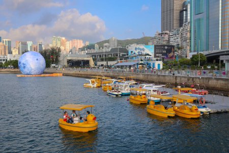 Téléchargez les photos : The Water Sports and Recreation Precinct, wan chai 1 oct 2023 - en image libre de droit
