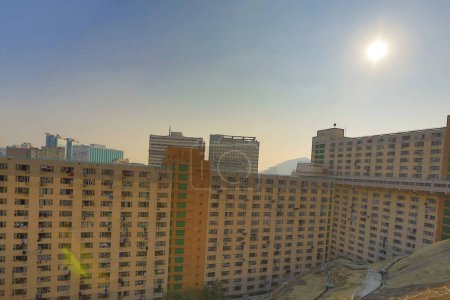 Photo for Kwai Shing West Estate is a well established residential Nov 17 2015 - Royalty Free Image