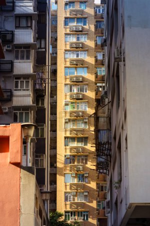Téléchargez les photos : Immeubles surpeuplés en Jordanie Hong Kong. 30 sept. 2023 - en image libre de droit