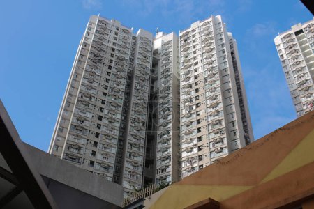 Téléchargez les photos : Modern Living Wah Kwai Estate à Hong Kong Oct 14 2023 - en image libre de droit