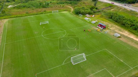 Téléchargez les photos : Jockey Club HKFA Football Training Centre, hk 21 oct. 2023 - en image libre de droit