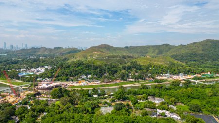 Téléchargez les photos : Wu Ngan lok yueng, le paysage du hong kong 22 oct 2023 - en image libre de droit