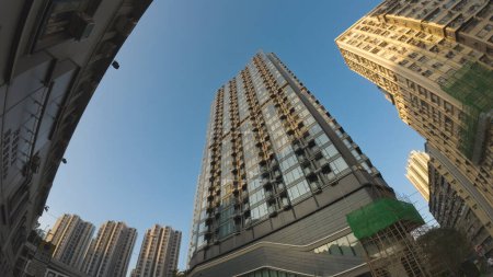 Photo for 23 Oct 2023 Residential building area at Sai Wan Ho. City, district - Royalty Free Image