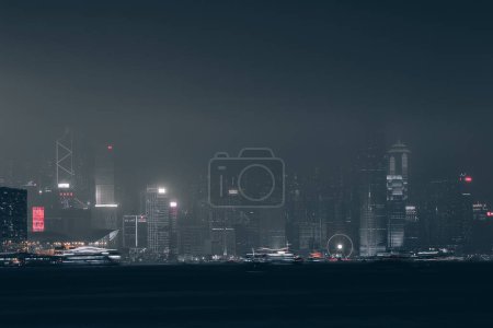 Téléchargez les photos : Hong Kong Skyline à jan - en image libre de droit