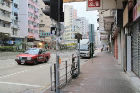 Photo for Old apartment Sham Shui Po, hong kong Feb 19 2015 - Royalty Free Image