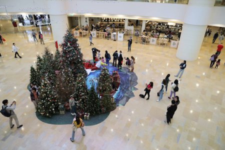 Photo for Dec 2, 2023 - Hong Kong: Christmas decorations at Pacific Place, Hong Kong - Royalty Free Image