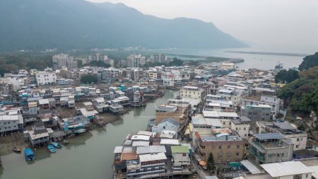 Photo for Dec 30 2023 a stilt houses village at Tai O, hk - Royalty Free Image