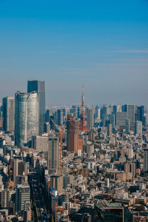 Photo for The Tokyo city view with Tokyo tower, Nov 29 2023 - Royalty Free Image