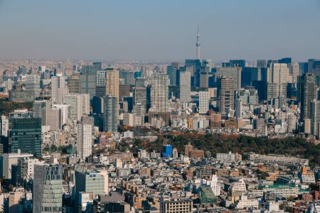 Téléchargez les photos : Le paysage de la ville de tour tokyo, Japon Nov 29 2023 - en image libre de droit