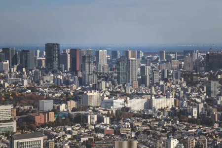 Foto de Un paisaje urbano de tokyo shinjyuku shibuya meguro Nov 29 2023 - Imagen libre de derechos