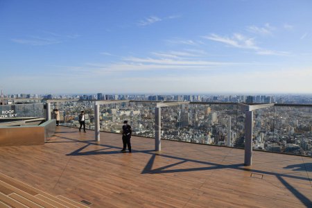 Téléchargez les photos : Nov 29 2023 a a Visiteurs du ciel de Shibuya, Japon - en image libre de droit