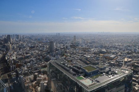 Téléchargez les photos : Horizon de Tokyo depuis Shibuya Sky, Tokyo, Japon Nov 29 2023 - en image libre de droit