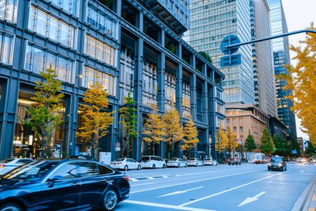 Photo for Nov 29 2023 the Marunouchi business district in Tokyo, japan - Royalty Free Image