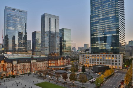 Photo for Nov 29 2023 a transportation and urban concept, Tokyo Station - Royalty Free Image