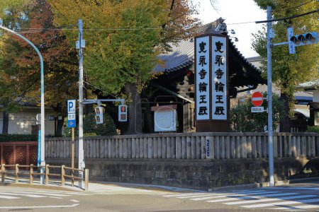 Téléchargez les photos : 29 nov. 2023 Temple Kan eiji Rinnoden à Ueno, Japon - en image libre de droit