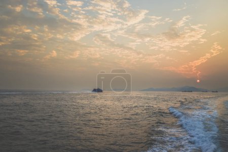 Photo for Jan 6 2024 the outport of a Hong Kong Harbor - Royalty Free Image