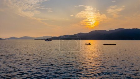Foto de Jan 6 2024 la orilla de Nim Shue Wan, Hong Kong - Imagen libre de derechos