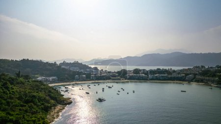 Téléchargez les photos : 6 janv. 2024 vue de Tung Wan Beach à Hong Kong - en image libre de droit