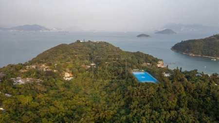 Foto de Jan 6 2024 Hermoso paisaje de Peng Chau Island, Hong Kong - Imagen libre de derechos