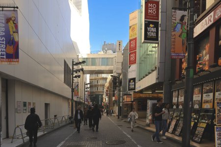 Photo for Nov 28 2023 street with high rise buildings and urban architecture - Royalty Free Image