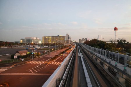 Téléchargez les photos : 27 nov. 2023 Tokyo Futuristic Oasis by the Bay au Japon - en image libre de droit