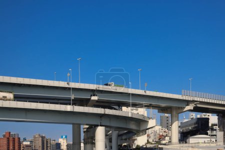 Foto de Nov 27 2023 el paisaje de Sumidagawa-Ohashi Puente - Imagen libre de derechos