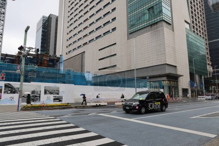Foto de Nov 26 2023 Grúa en construcción en Tokio - Imagen libre de derechos