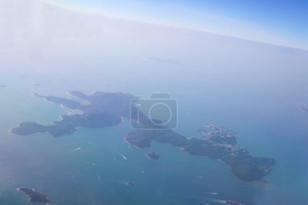 Photo for The Lamma Island sea landscape, hong kong Nov 25 2023 - Royalty Free Image