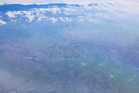 Photo for The view of Taiwan island from an airplane. Nov 25 2023 - Royalty Free Image