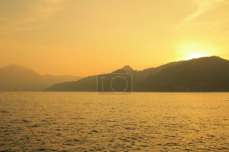 Foto de Junk Bay, bahía de Tseung Kwan O - Imagen libre de derechos