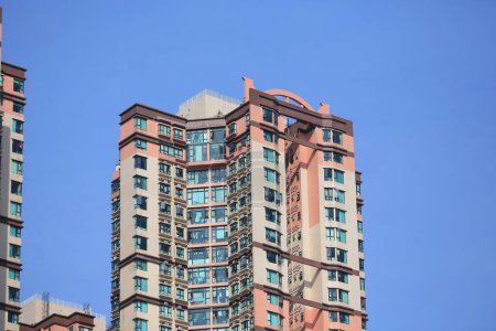 Photo for Residential buildings in Hong Kong Tseung Kwan O March 29 2015 - Royalty Free Image