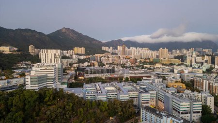 Foto de Ene 20 2024 el paisaje urbano del kowloon tong, hong kong - Imagen libre de derechos
